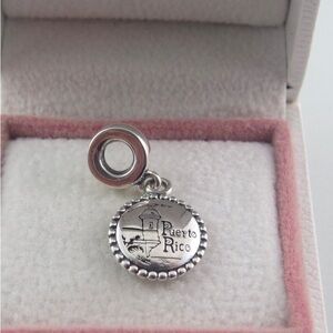 Pandora Puerto Rico Charm USA Charm US Charm Travel Charm S925 Ale (T4)
